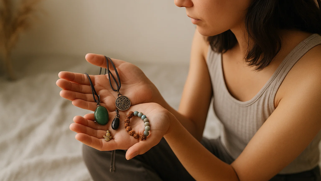 Joyería espiritual cómo activar tu energía con colgantes con intención