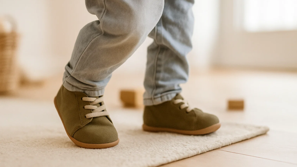 Cómo elegir calzado respetuoso infantil para cada etapa del movimiento