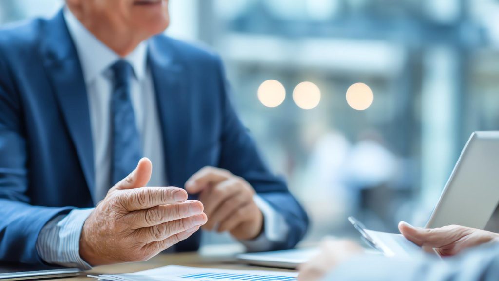 reunión profesional aplicando claves del business coaching para mejorar productividad