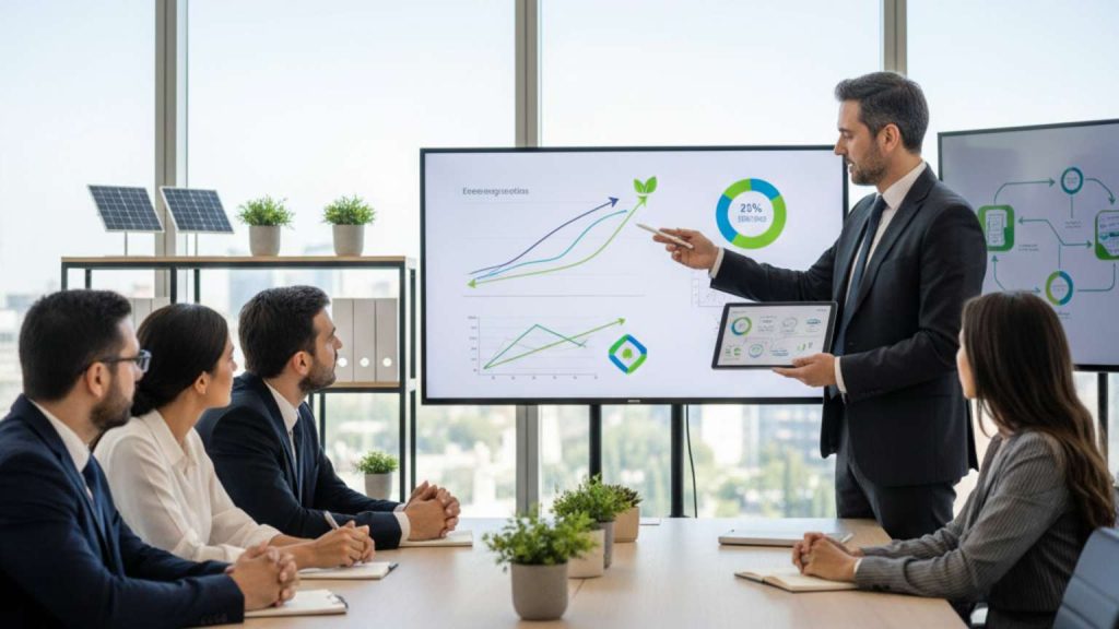 Consultoría en eficiencia energética para empresas en España con enfoque sostenible y profesional