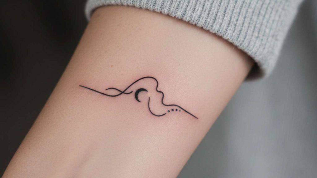 Tatuaje minimalista