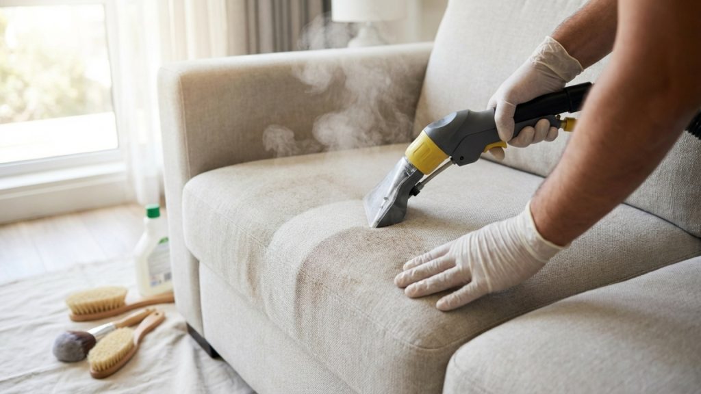 Limpieza profesional de sofás: ¿Cuándo es el momento ideal?