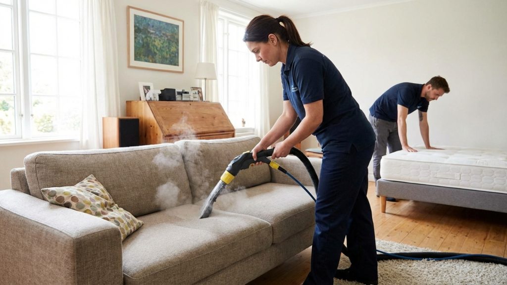 ¿Cuándo debo contratar una empresa de limpieza para mis sofás y colchones?