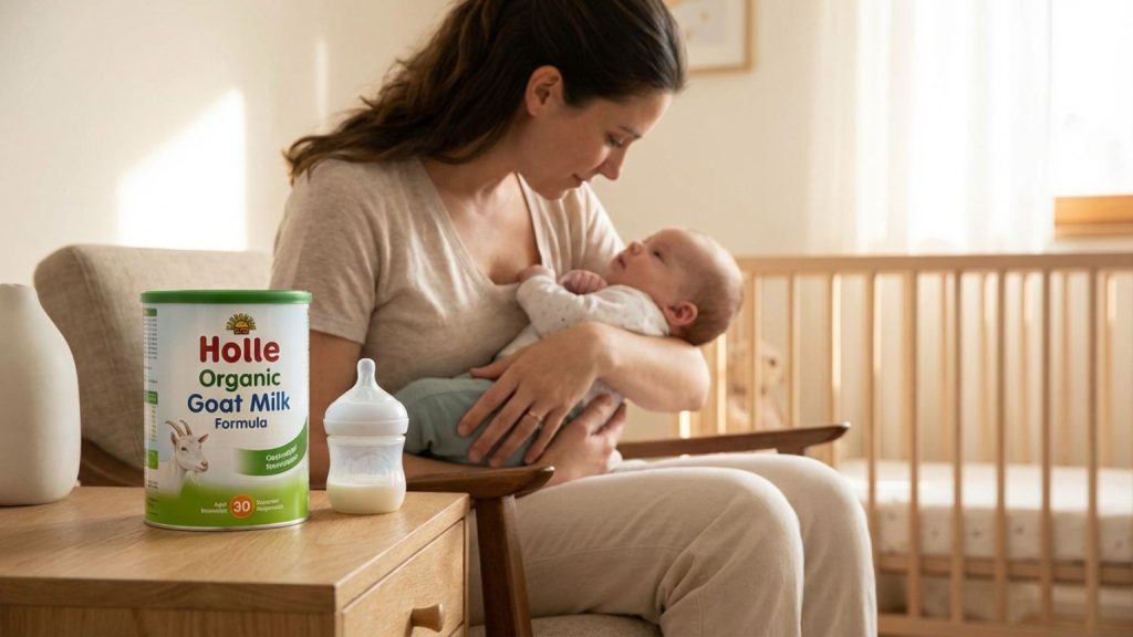 ¿Es la leche de fórmula de cabra Holle la elección ideal para tu bebé?