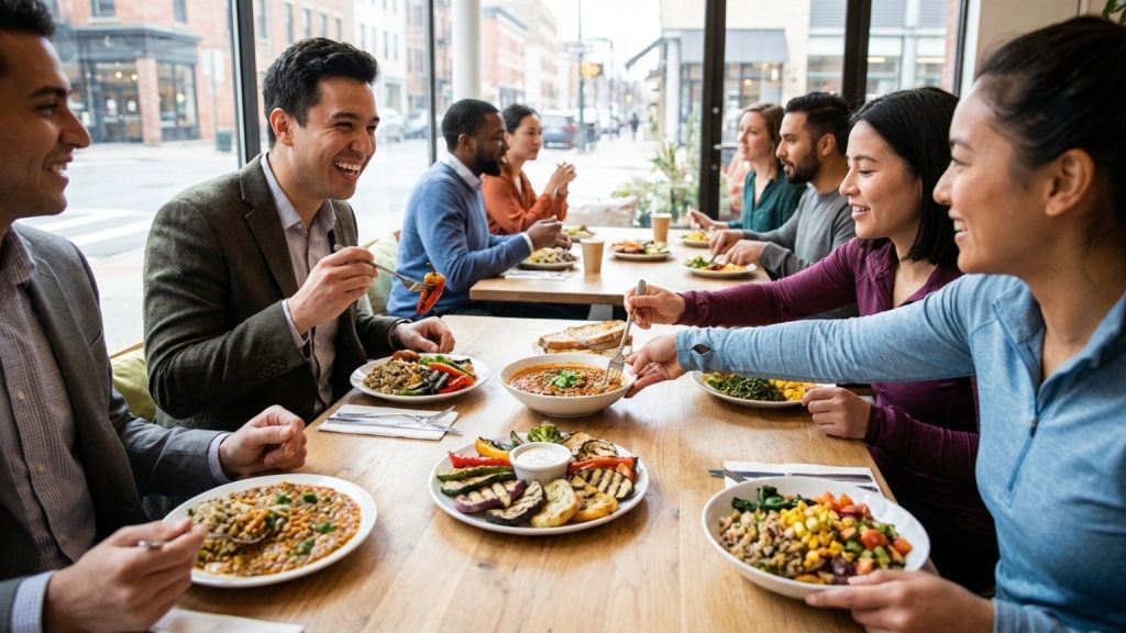 ¿Es la comida vegetariana solo para vegetarianos?