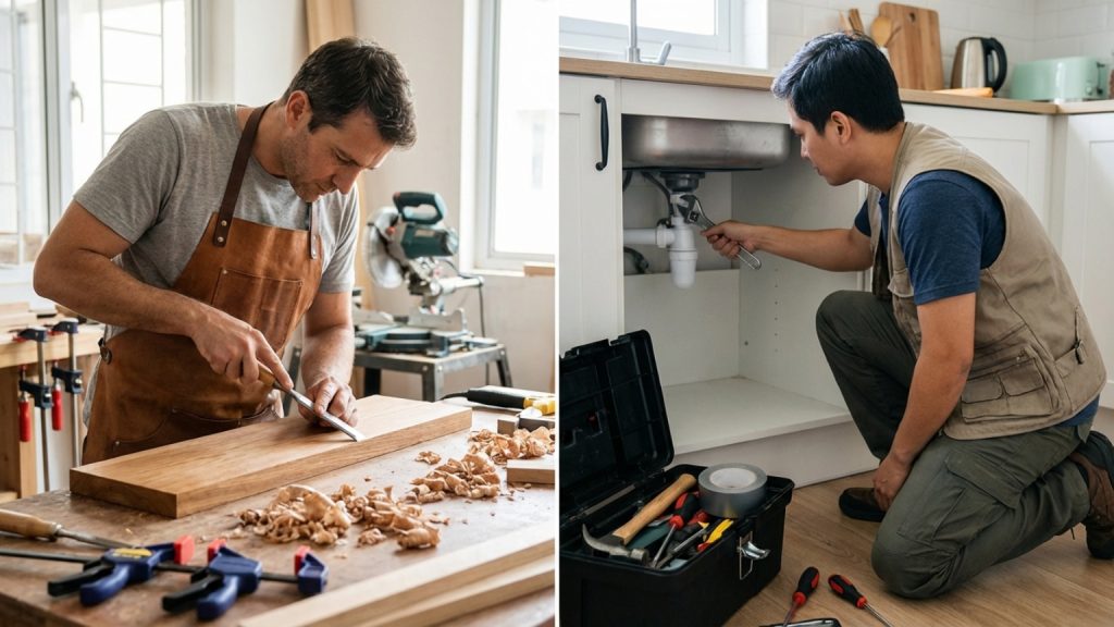 ¿Carpintero o Manitas: Quién Necesitas para tus Reparaciones del Hogar?