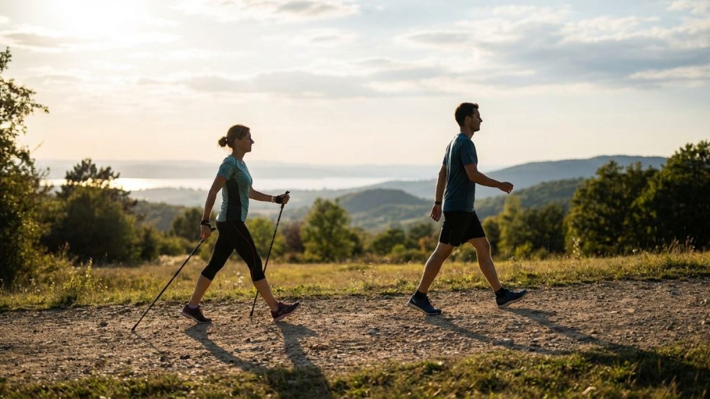 ¿Marcha nórdica o caminata? Descubre cuál te beneficia más