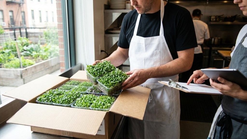 ¿Buscas microgreens para tu restaurante? ¡Elige al proveedor perfecto!