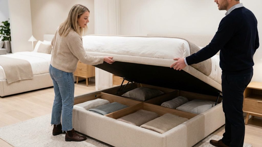 ¿Cómo elegir el canapé abatible perfecto para tu dormitorio?
