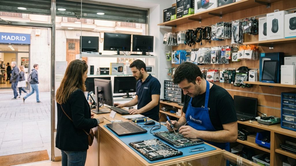¿Buscas una tienda de informática en Madrid? Descubre sus servicios clave