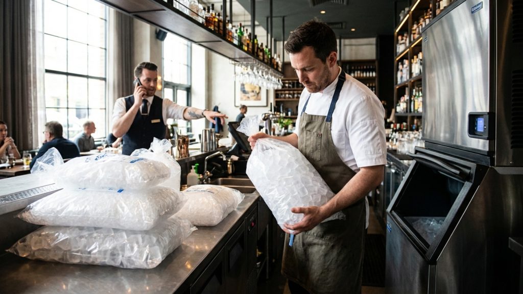 ¿Cómo elegir el mejor proveedor de hielo para tu bar o restaurante?