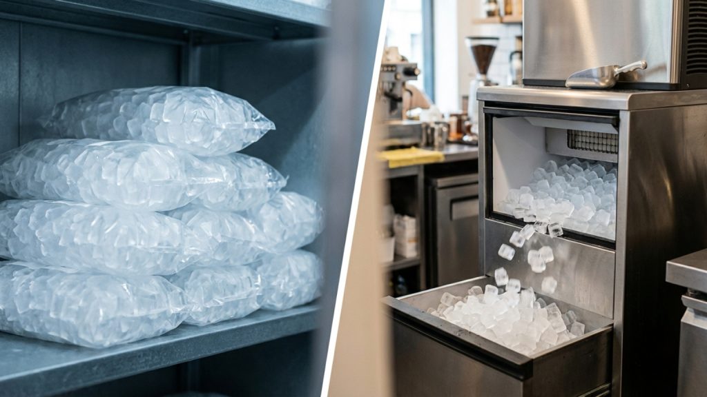 ¿Comprar hielo o fabricarlo: qué opción es ideal para tu negocio?