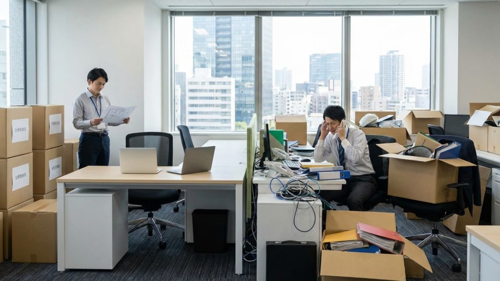 ¿Tu mudanza de empresa será un éxito o un caos?