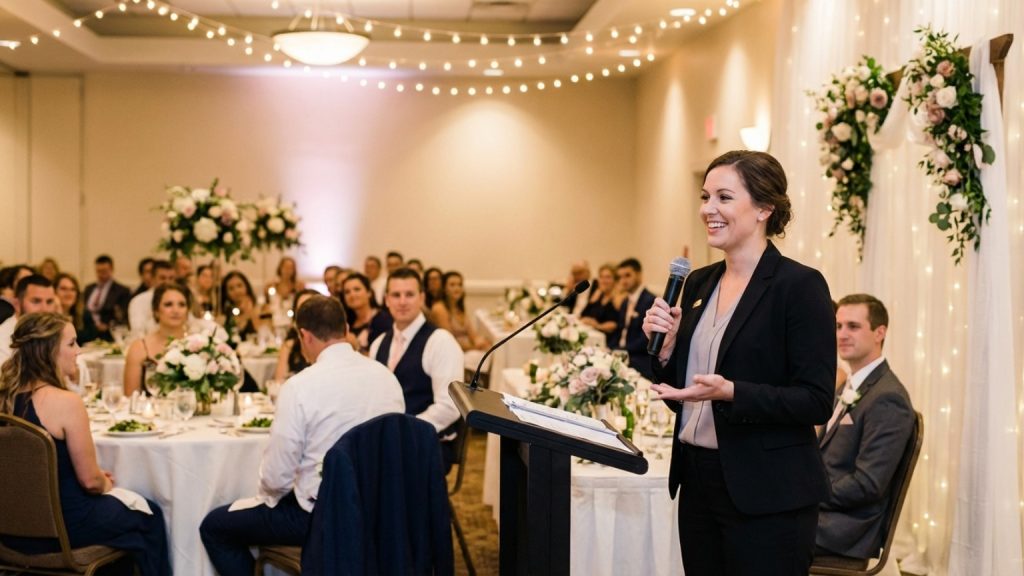 ¿Qué hace una maestra de ceremonias para bodas y por qué es clave?