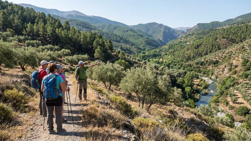 ¿Qué actividades de ecoturismo puedo hacer en Güéjar Sierra?