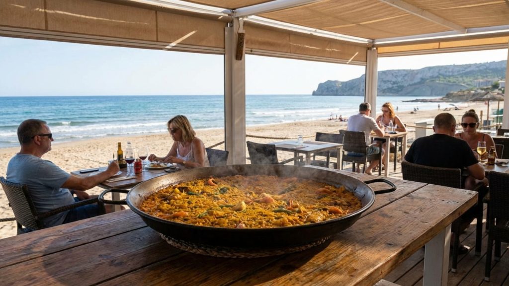 ¿Buscas la paella perfecta con vistas en Arenales del Sol?