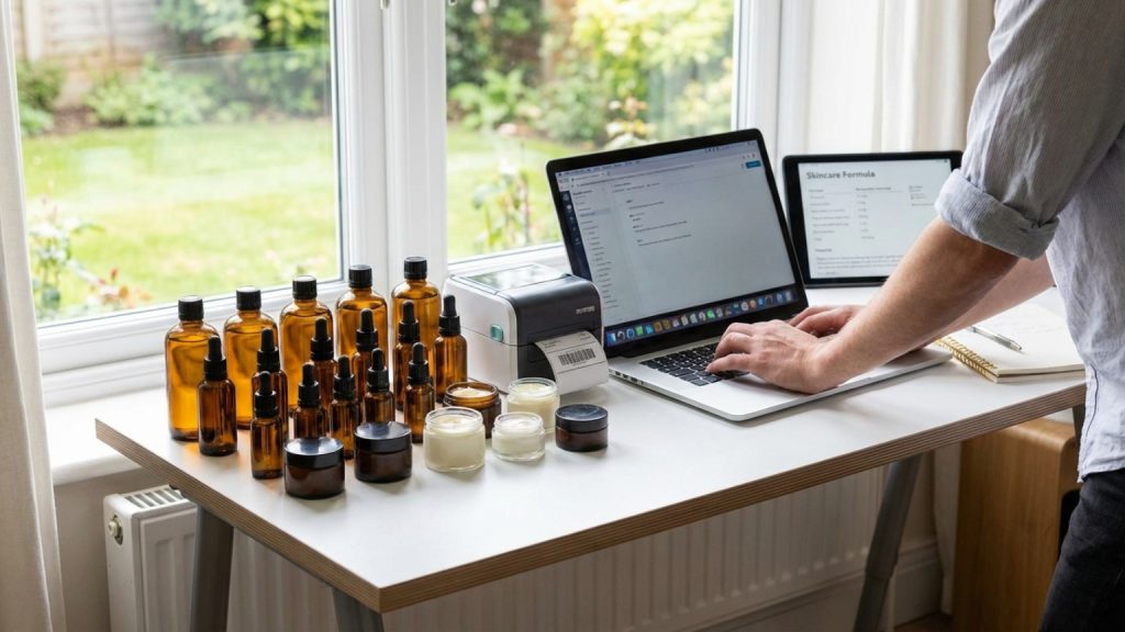 ¿Es viable emprender con dermocosmética online desde casa?