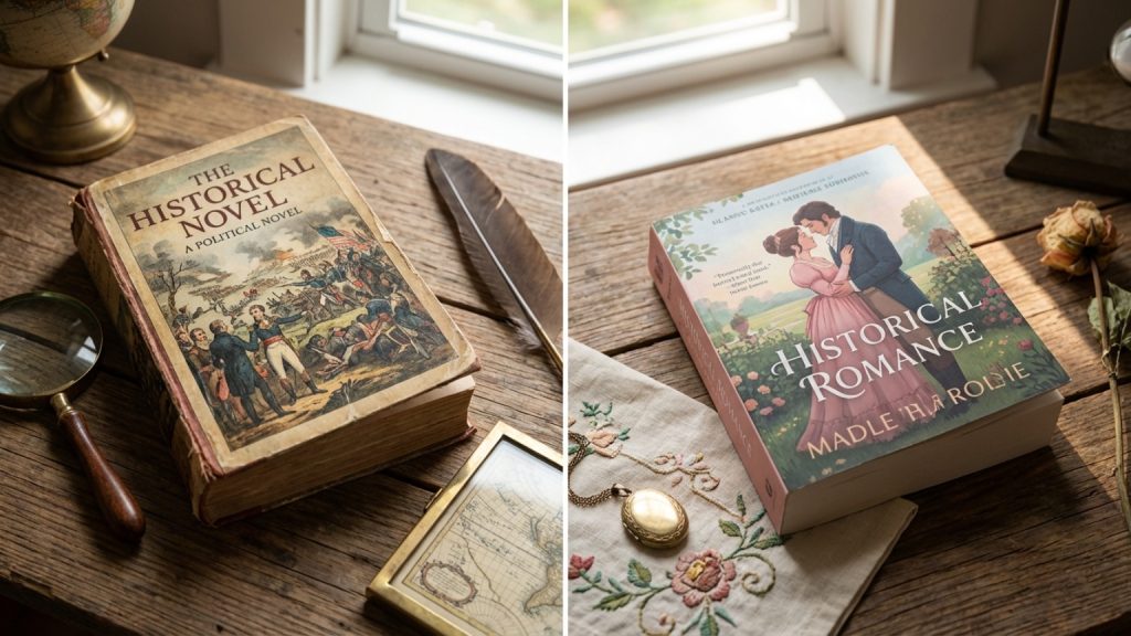 ¿Confundes novela histórica y romance histórico? ¡Aclaremos!
