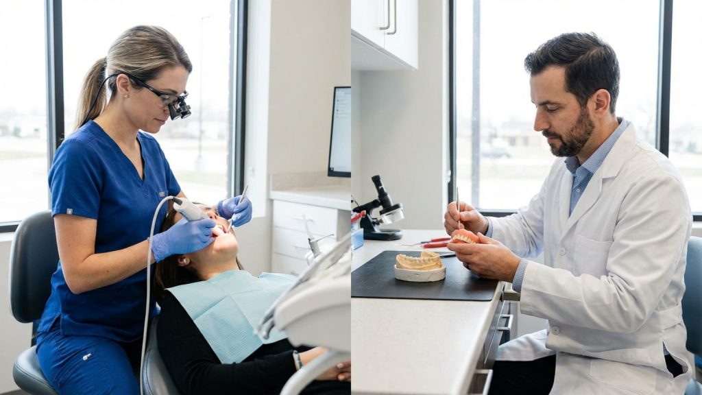 ¿Necesita un dentista o un denturista para su sonrisa?