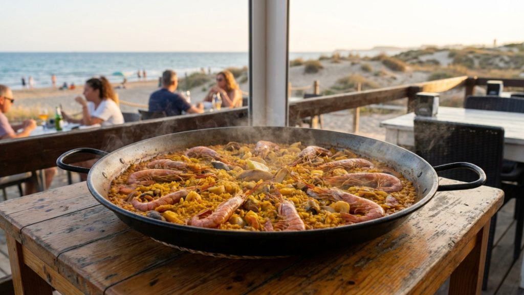 ¿Buscas la mejor paella con vistas en Arenales del Sol?