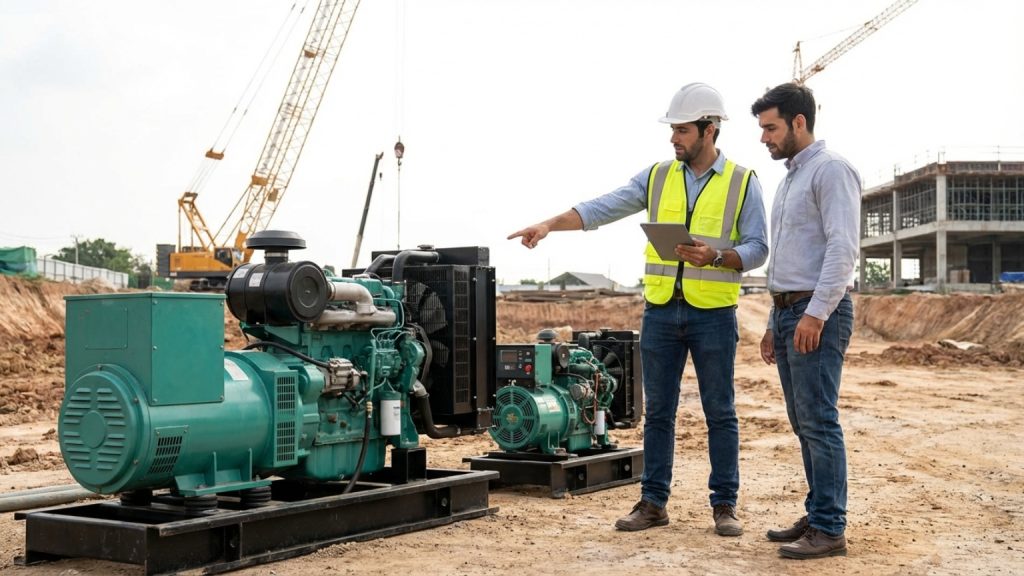 ¿Cómo elegir el grupo electrógeno diésel perfecto para tu proyecto?