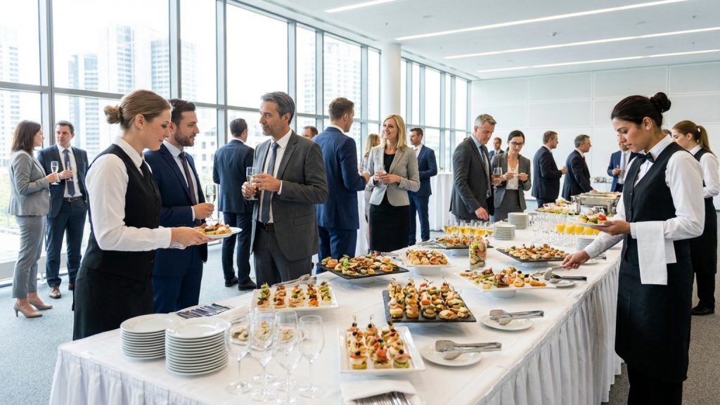 ¿Cómo puede el catering elevar el éxito de tus eventos de empresa?