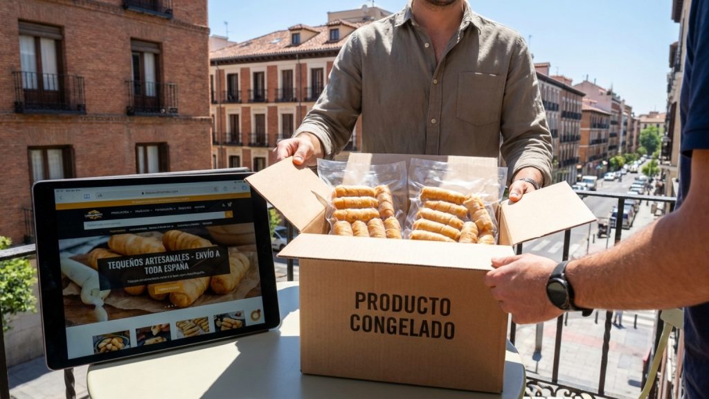 ¿Es posible disfrutar de auténticos tequeños online en España con un solo clic?