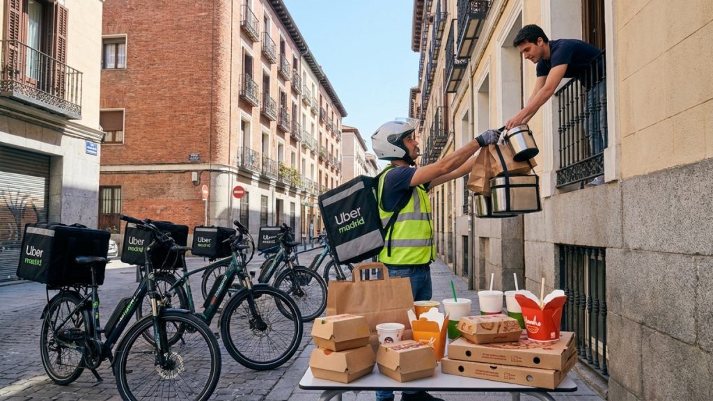 ¿Cómo encontrar la mejor comida rápida a domicilio en Madrid?