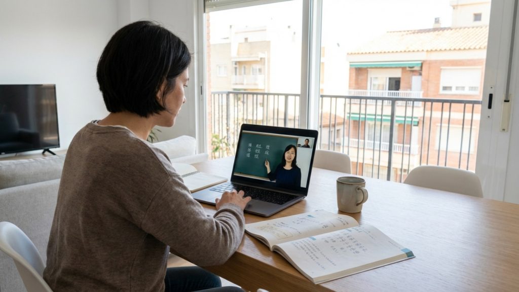¿Es posible dominar el chino mandarín desde España a través de cursos online?