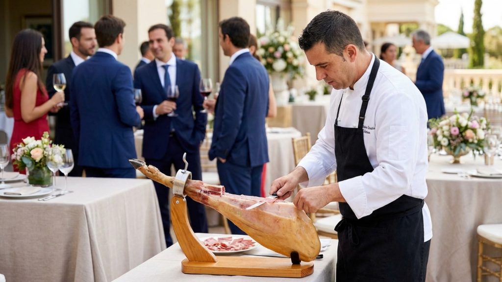 ¿Cómo elevar la experiencia gastronómica de tus eventos con un cortador de jamón?