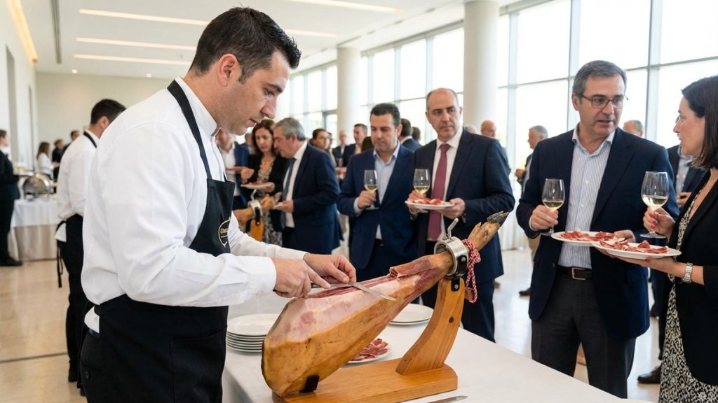 ¿Cómo elegir servicio corte jamon con Roberto vázquez?