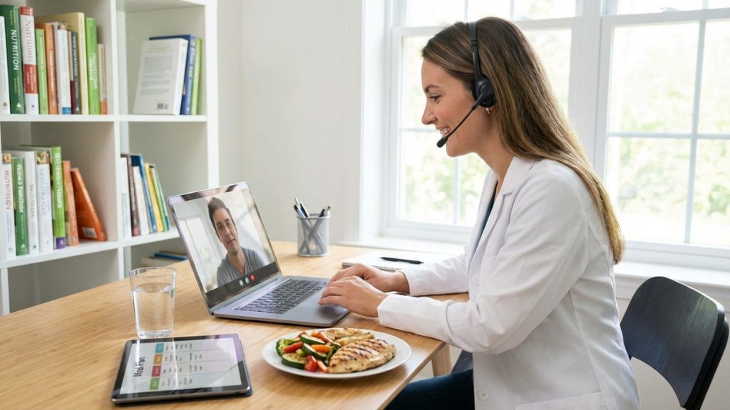 ¿Es un nutricionista online la clave para alcanzar tus objetivos de salud y bienestar?