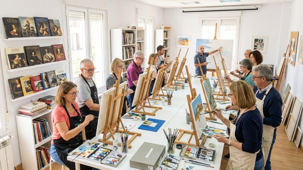 ¿Es el momento perfecto para iniciar tus cursos de pintura para adultos?