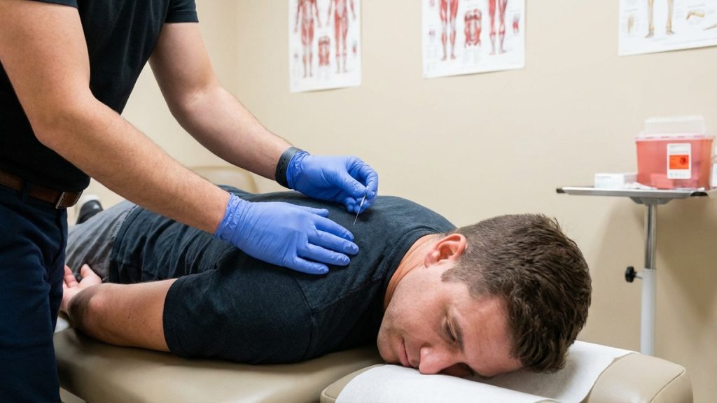 ¿Sufres de dolor muscular persistente Descubre el poder de la punción seca.?