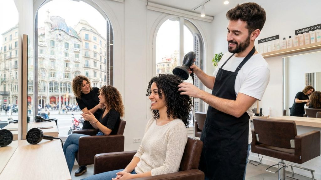¿Cómo elegir la peluquería ideal para tu pelo rizado y conseguir rizos perfectos?