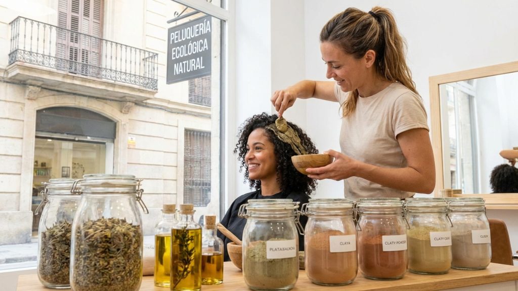 ¿Peluquería natural: Es el secreto para un cabello realmente sano?