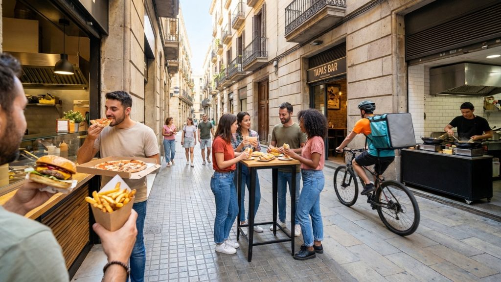 ¿Cómo encontrar la mejor comida rápida en Barcelona sin fallar?
