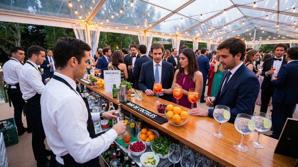 Cocteles para eventos: la clave para celebraciones inolvidables