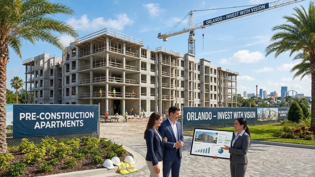 Invierta con visión: descubra apartamentos en preventa en orlando