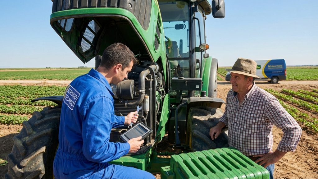 La clave para el éxito agrícola: un servicio técnico especializado