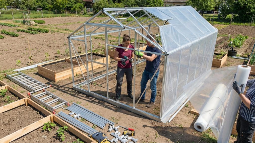¿Qué implica el montaje de invernaderos para tu huerto?