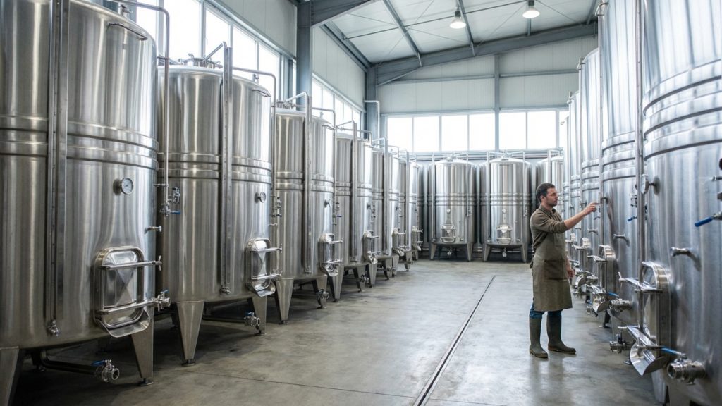 ¿Qué son los depósitos de acero inoxidable para vino y por qué son clave?