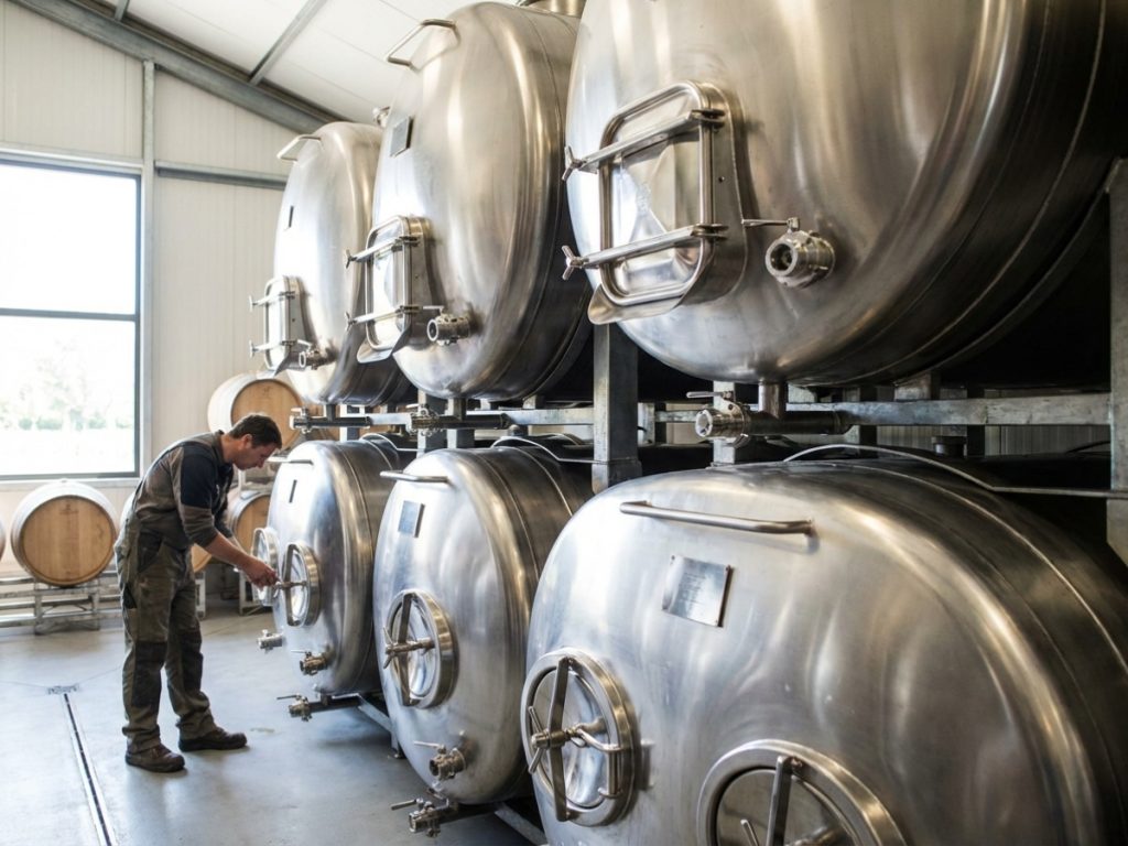 Depósitos de Acero Inoxidable para Vino: Soluciones Profesionales