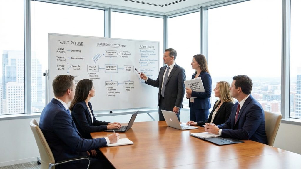 What are succession planning services?