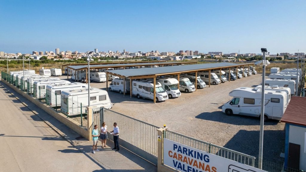 ¿Cómo elegir el mejor parking para su caravana en Valencia?