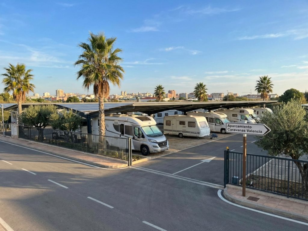 Parking de caravanas seguro en Valencia