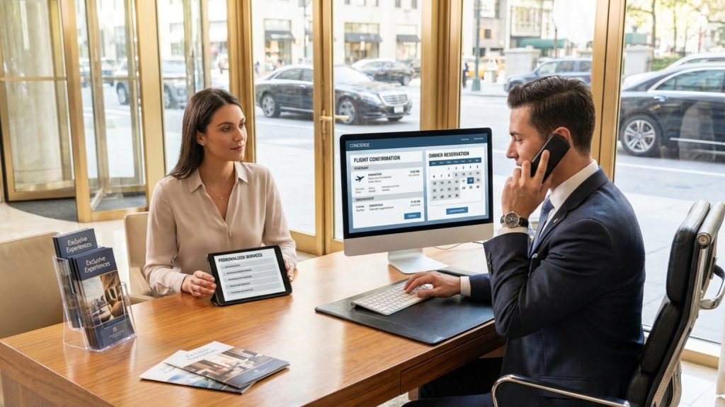 What are concierge services?