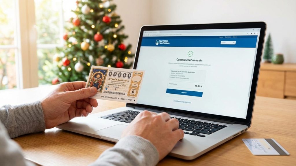 ¿Cómo funciona la compra de Lotería de Navidad por internet?