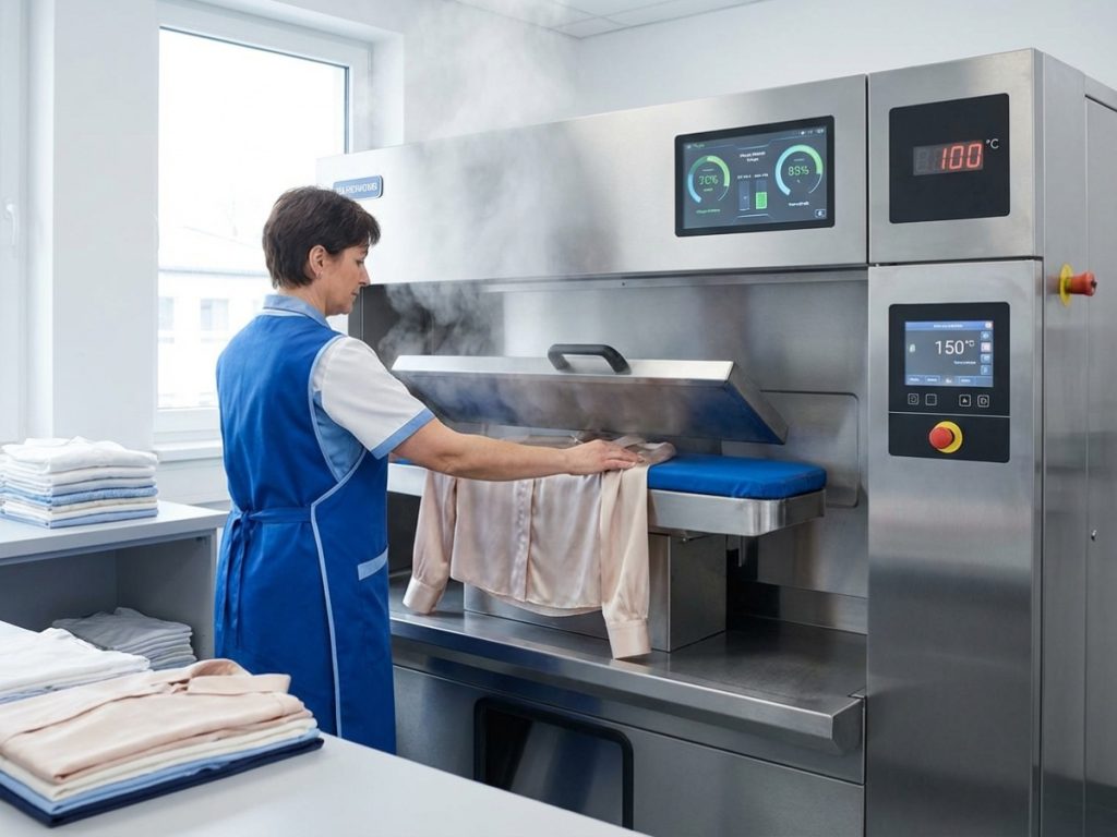 Maquinaria industrial para cuidar tu ropa y reducir el consumo energético