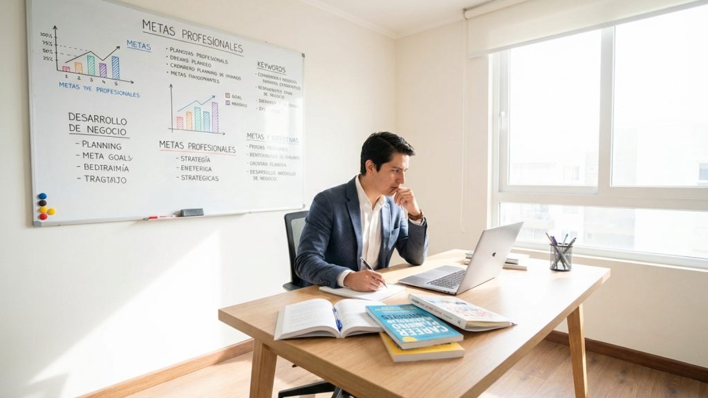 ¿Por qué es fundamental la definición de objetivos profesionales?